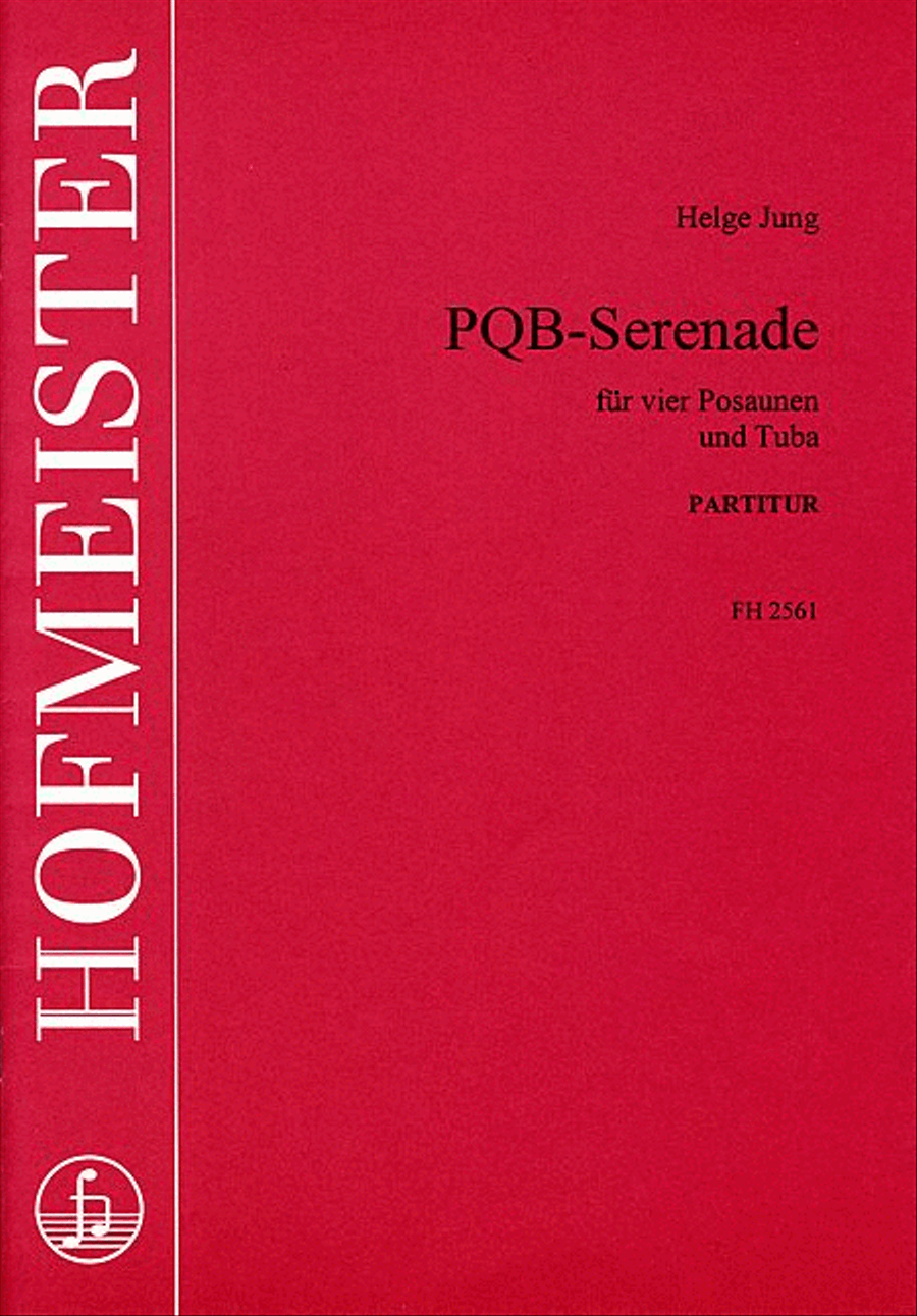 PQB-Serenade / Partitur Trombone scores gallery preview page 1
