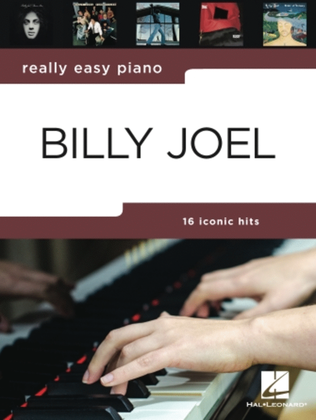 Book cover for Really Easy Piano: Billy Joel