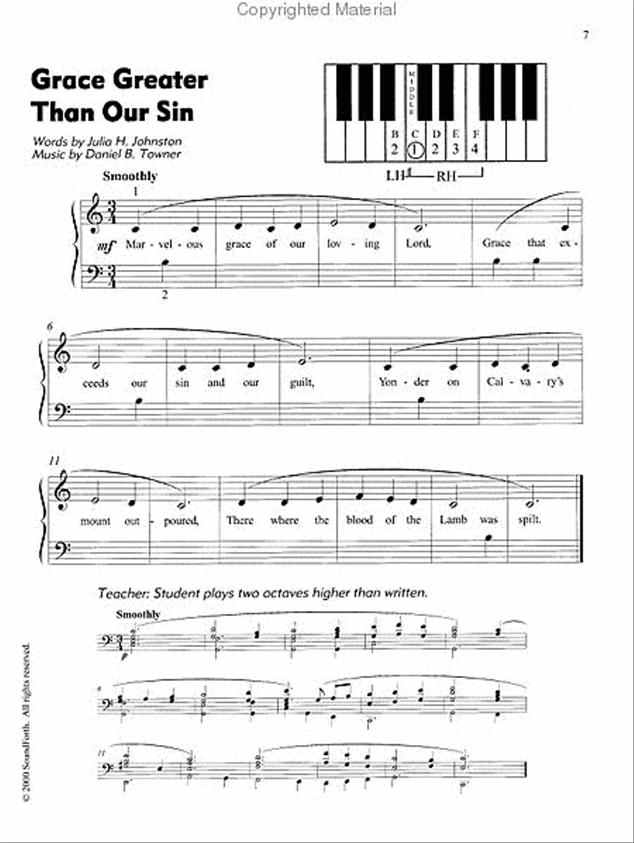 Keyboard Treasury, Vol. 1 Piano Solo scores gallery preview page 3
