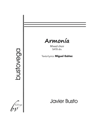 Book cover for ARMONÍA