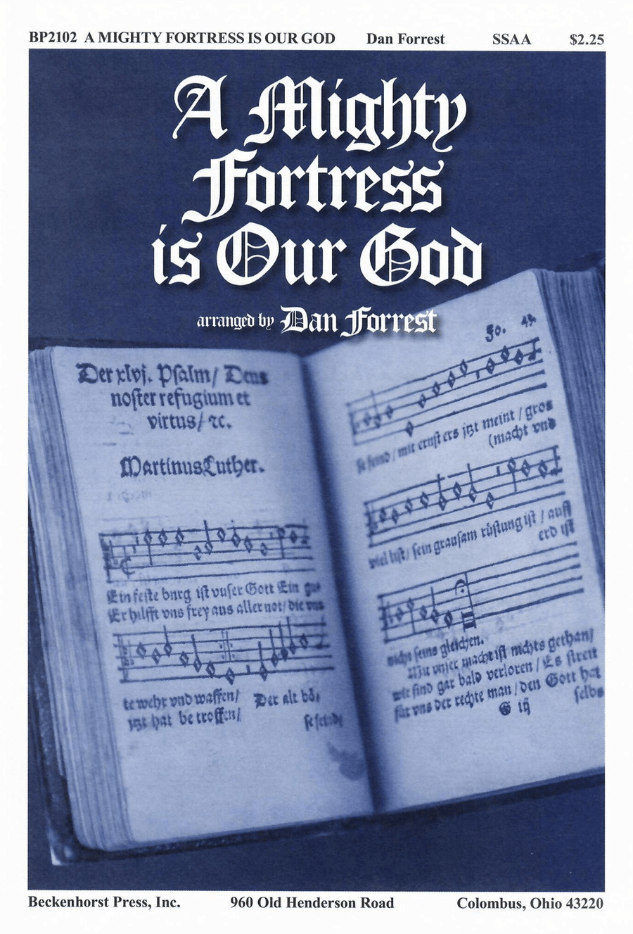 A Mighty Fortress Is Our God - SSAA SSAA scores gallery preview page 1