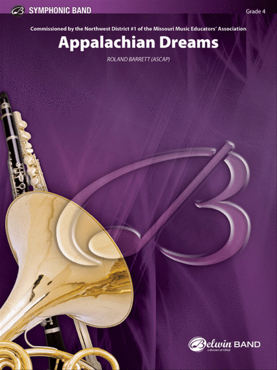 Appalachian Dreams Concert Band scores gallery preview page 1