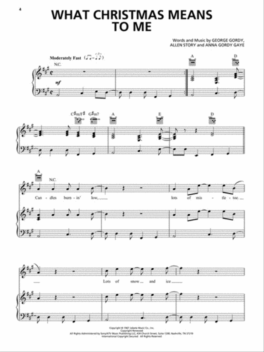 Pentatonix - Christmas Is Here! Piano, Vocal, Guitar scores gallery preview page 3