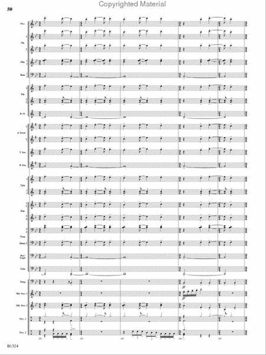 Fusion Concert Band scores gallery preview page 49