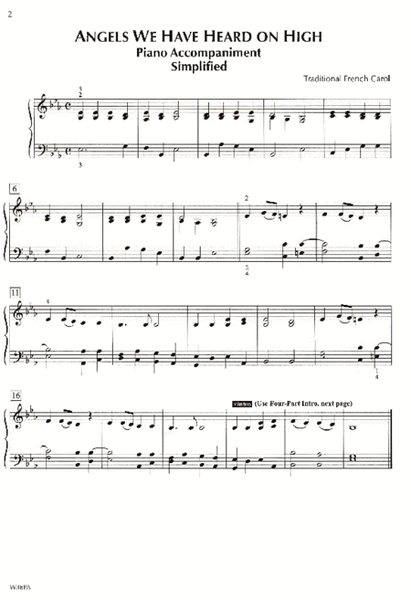 Classic Christmas Carols For Band - Piano Accompaniment