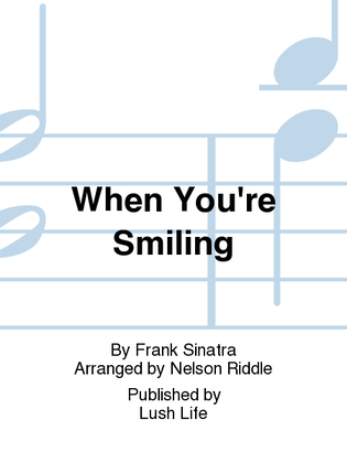 Book cover for When You're Smiling