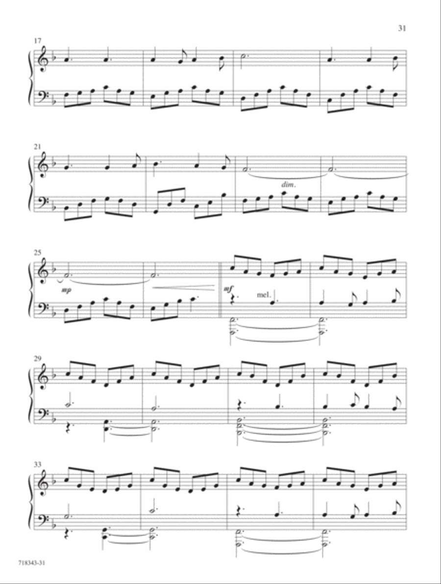 My Redeemer Piano Solo scores gallery preview page 18