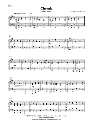 Chorale: Piano Accompaniment