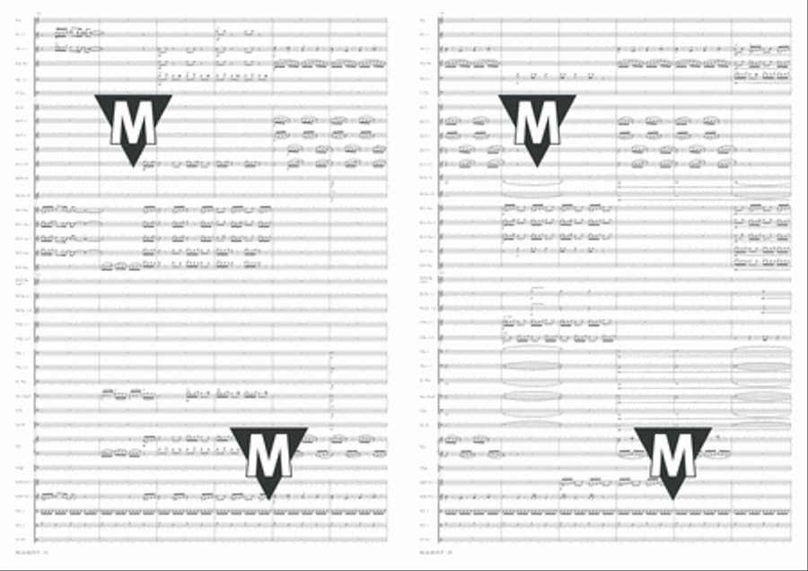 Blackout Concert Band scores gallery preview page 15