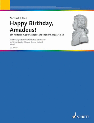 Book cover for Happy Birthday, Amadeus!