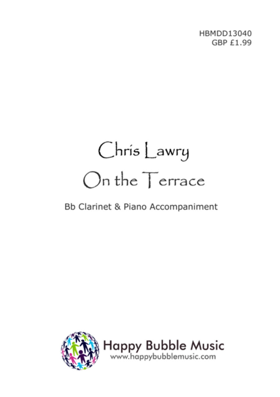 On the Terrace - for Bb Clarinet & Piano (from Scenes from a Parisian Cafe) Woodwind Duet scores gallery preview page 1