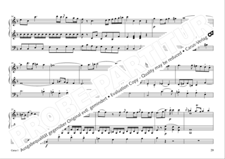 17 Church sonatas Organ Solo scores gallery preview page 30