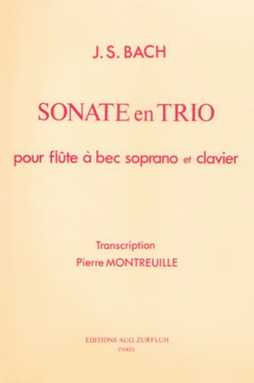 Sonate en trio
