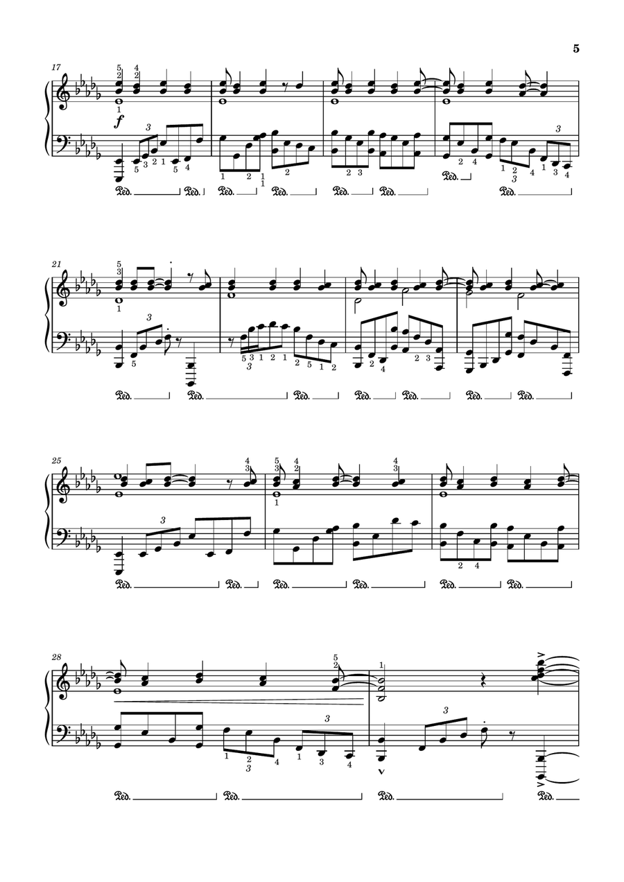 Without You I'm Nothing Without You I'm Nothing Piano Solo scores gallery preview page 5