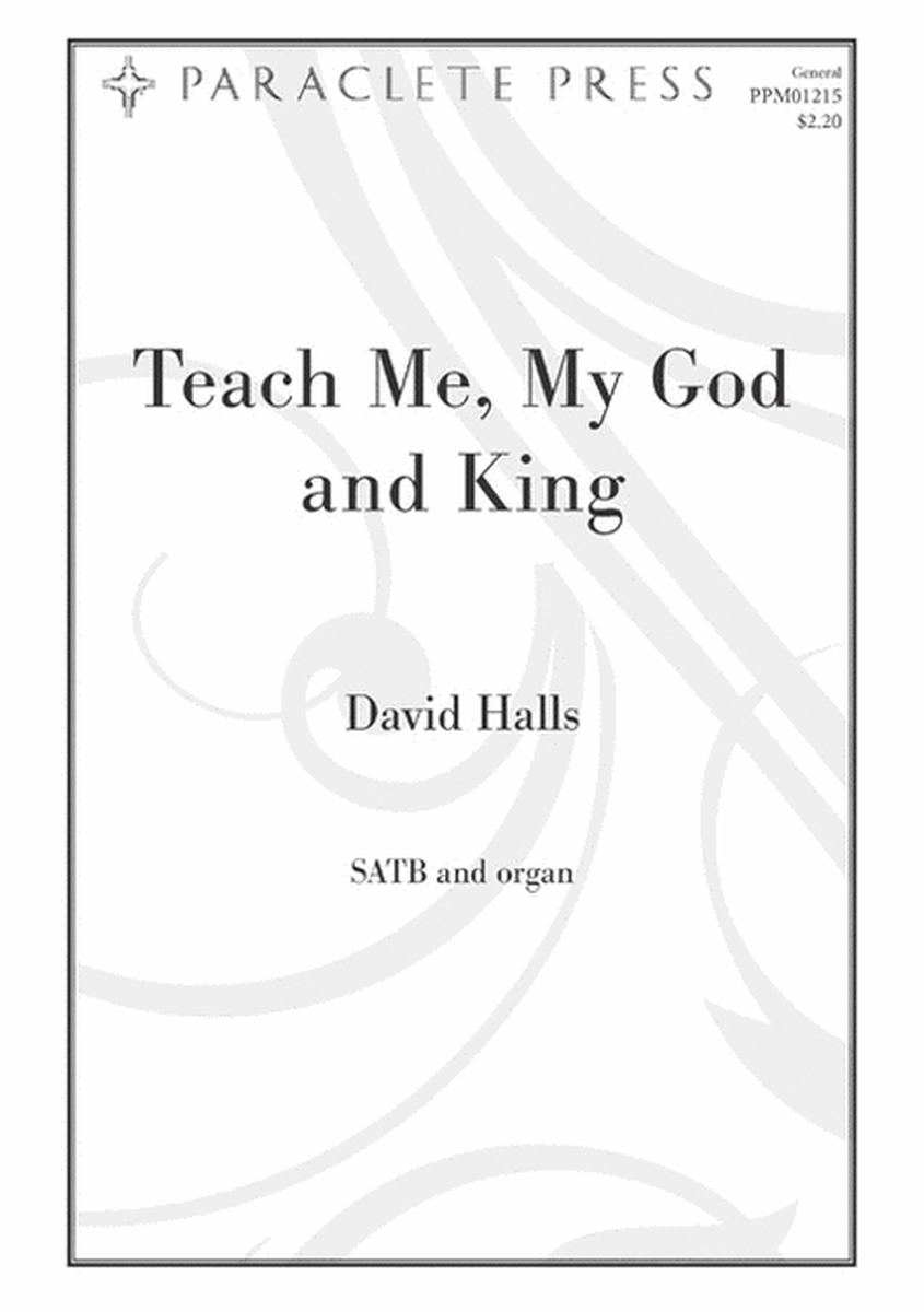 Teach Me, My God and King image number null