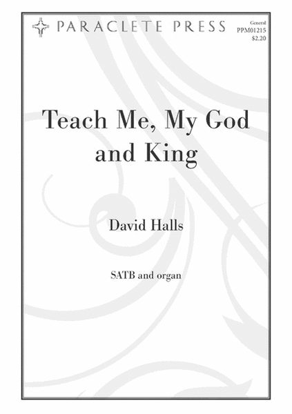 Teach Me, My God and King image number null