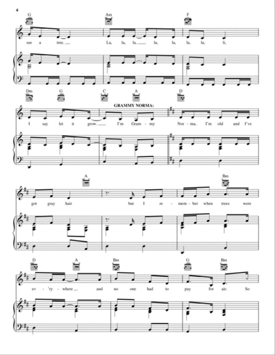 Let it grow deals piano