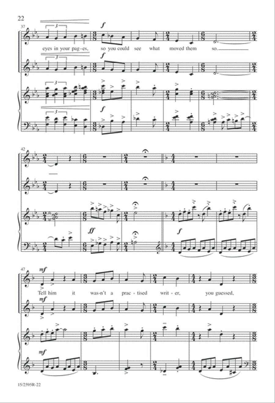 Music Comes 4-Part scores gallery preview page 23