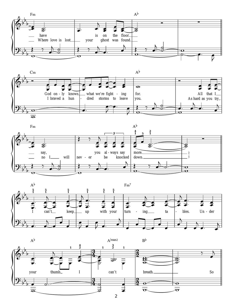 Turning Tables Voice scores gallery preview page 2