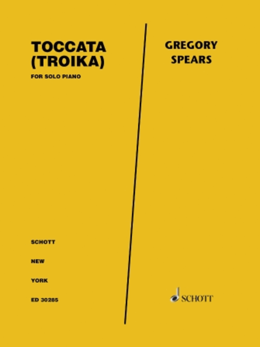 Toccata "Troika" for Solo Piano