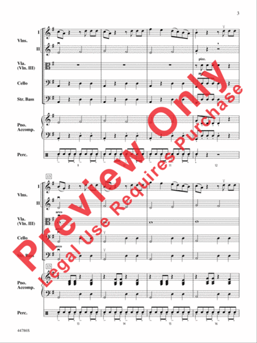 Mama Paquita String Orchestra scores gallery preview page 11