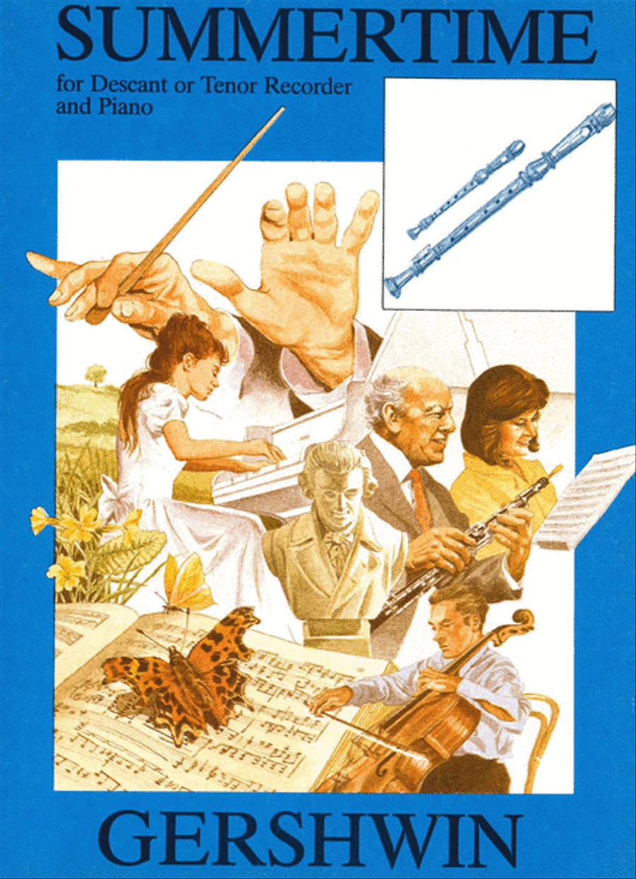 Summertime Soprano Recorder scores gallery preview page 1