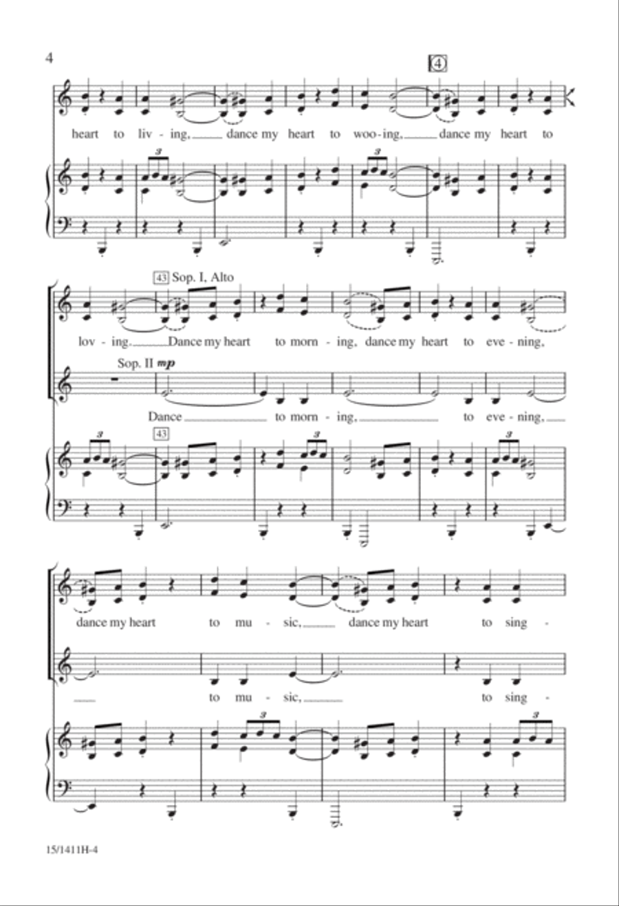 Danza! SSA scores gallery preview page 4