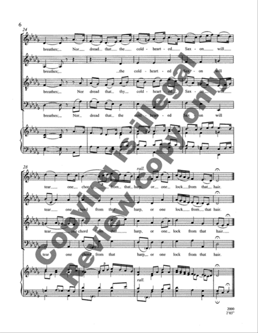 The Coulin 4-Part scores gallery preview page 6