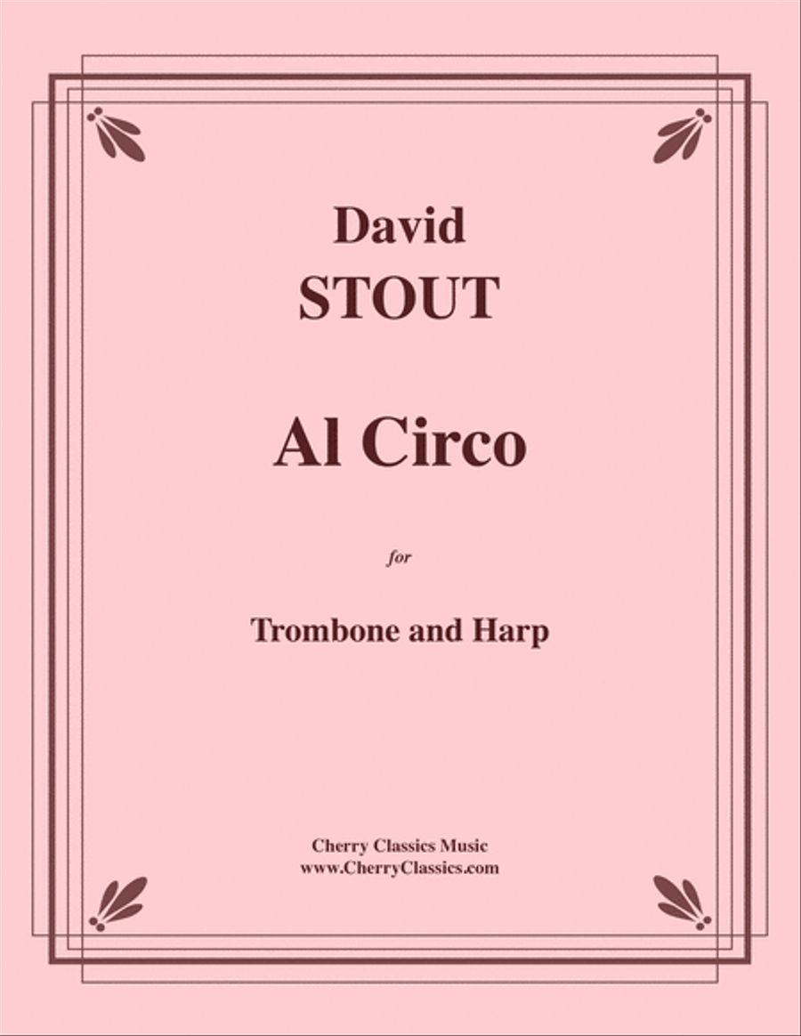 Al Circo for Trombone and Harp Trombone scores gallery preview page 1
