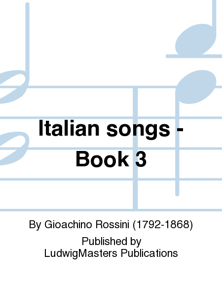 Italian songs - Book 3