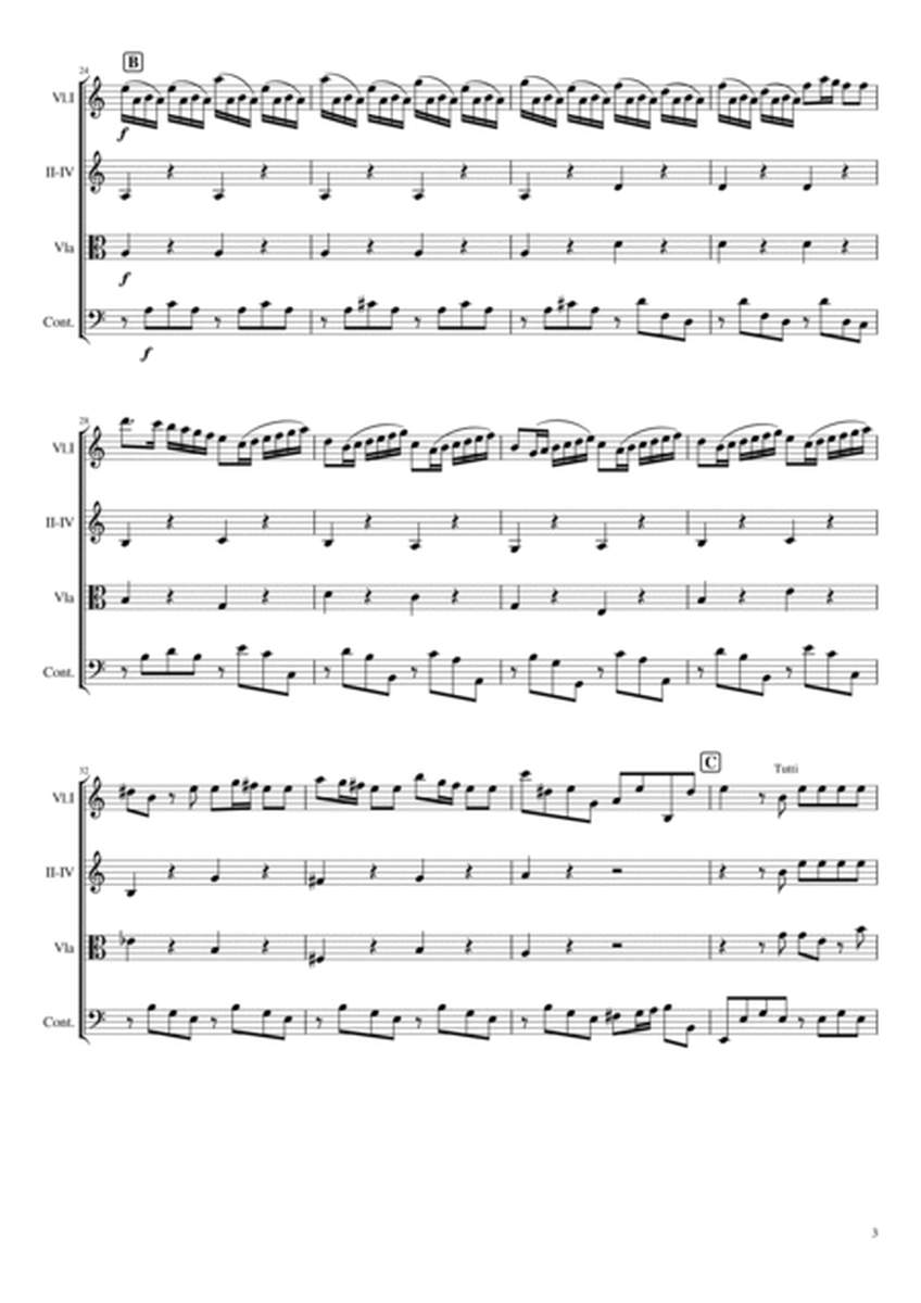 Vivaldi - Violin Concerto in A minor, RV 356 Op.3 No.6 L`Estro Armonico For String Quartet Original image number null