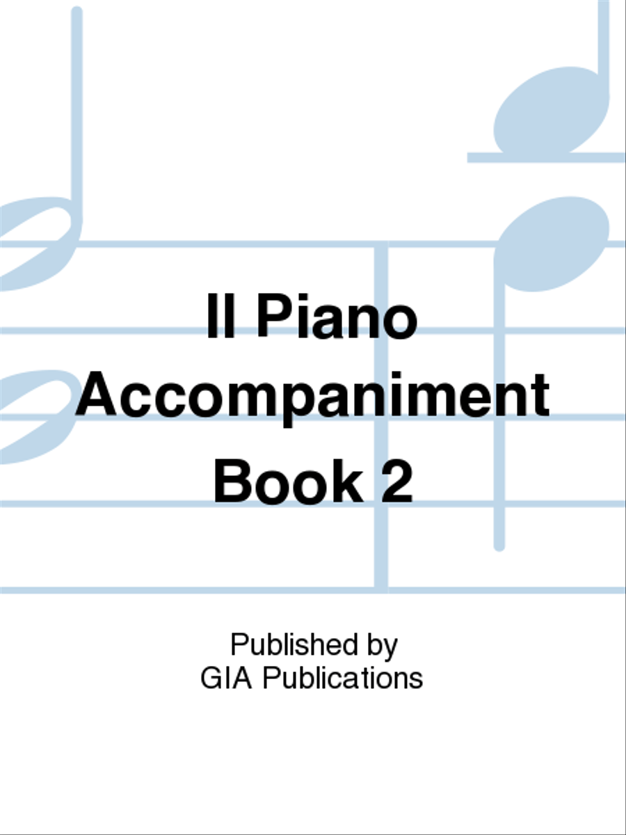 The Individualized Instructor: Book 2 - Piano Accompaniment Piano Accompaniment scores gallery preview page 1