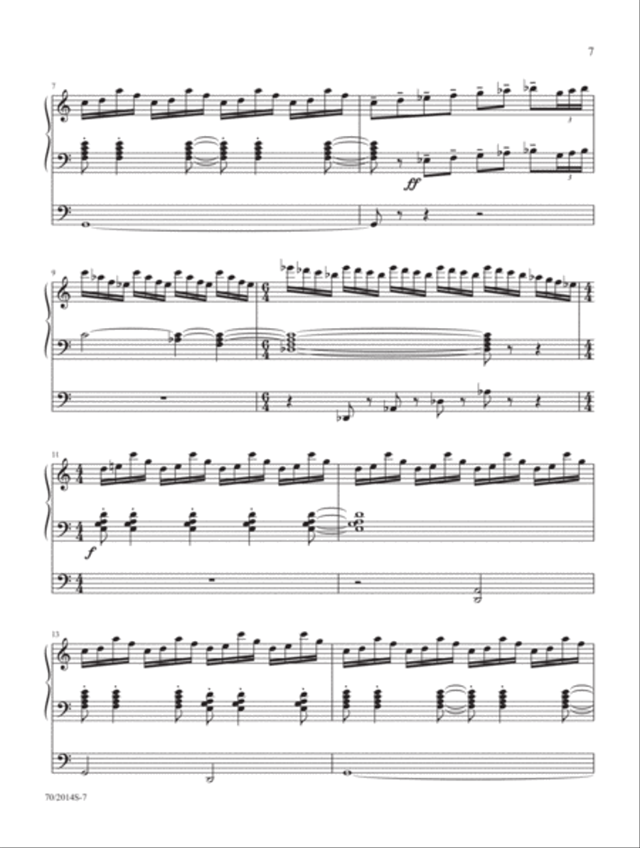 Visions from Scripture Organ Solo scores gallery preview page 4