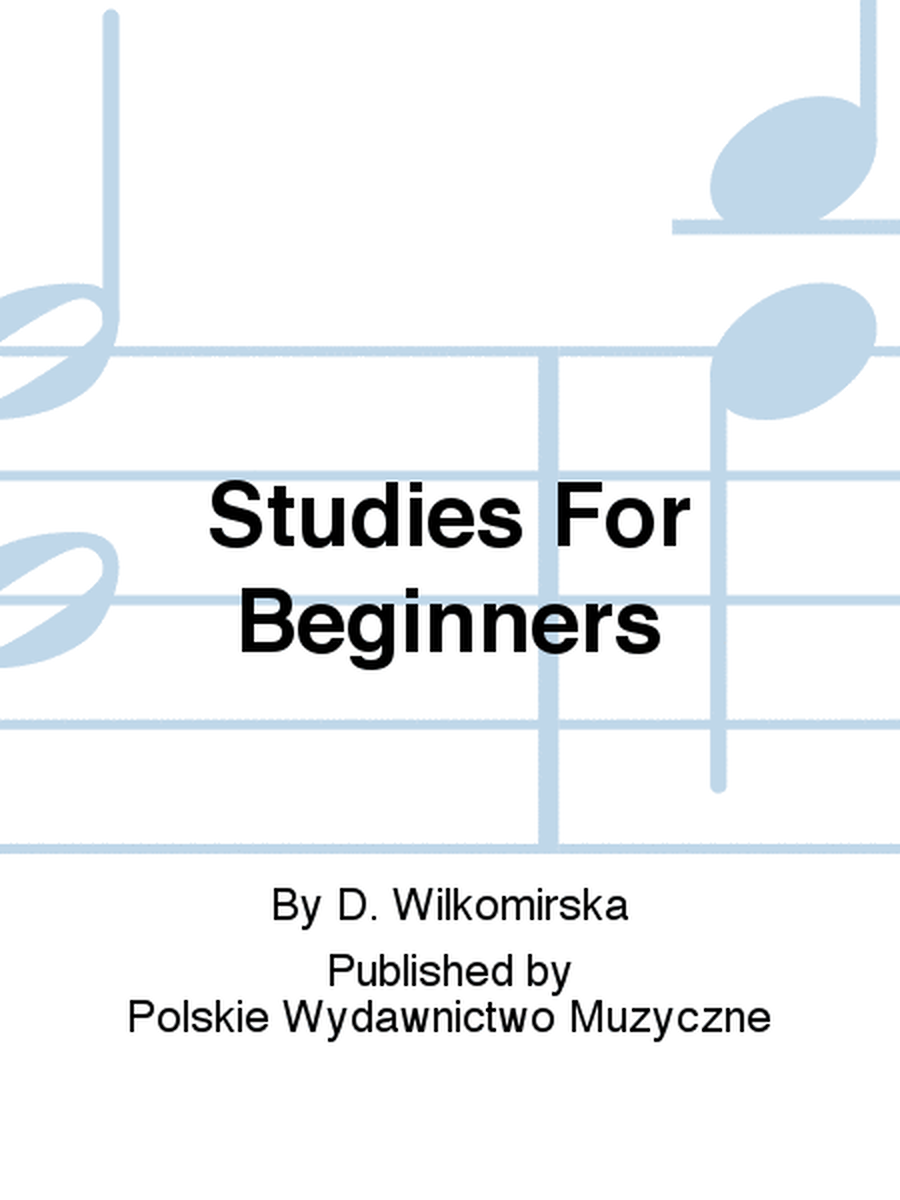 Studies For Beginners