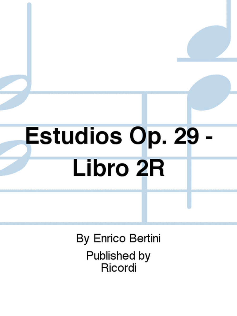 Estudios Op. 29 - Libro 2R