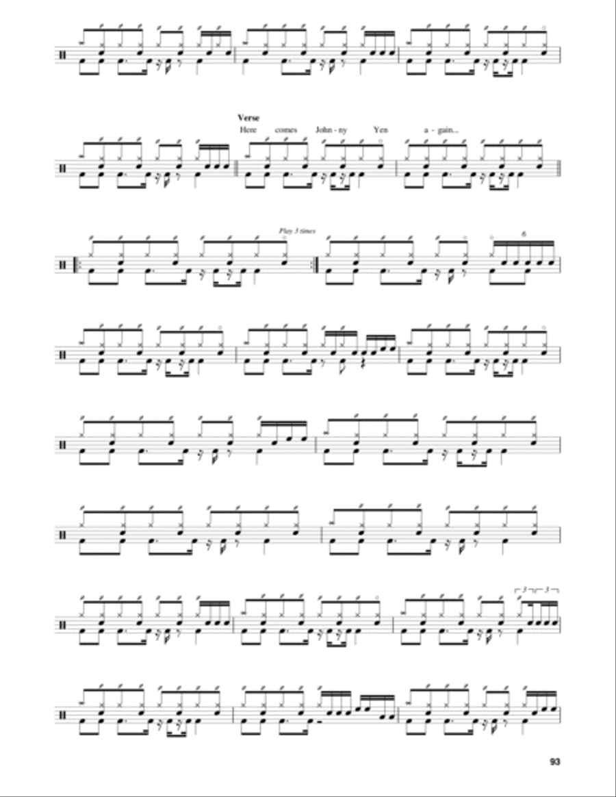 Lust For Life Drum Set scores gallery preview page 2
