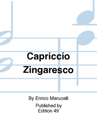 Book cover for Capriccio Zingaresco