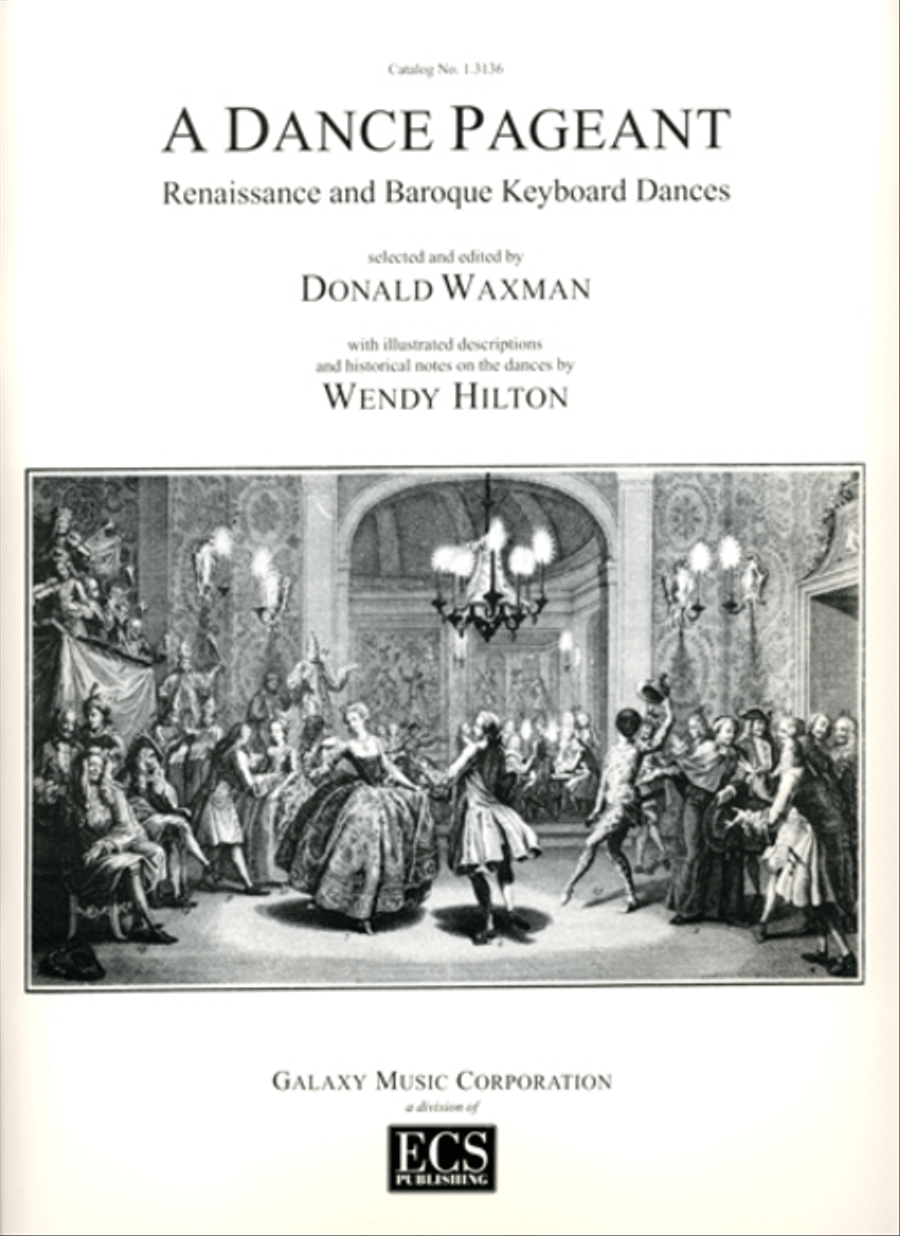A Dance Pageant A Dance Pageant Harpsichord scores gallery preview page 1