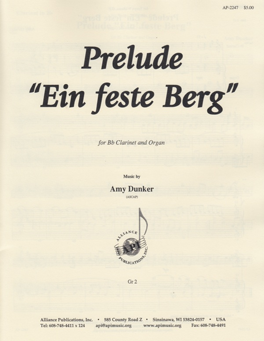 Prelude To "Ein Feste Berg" image number null