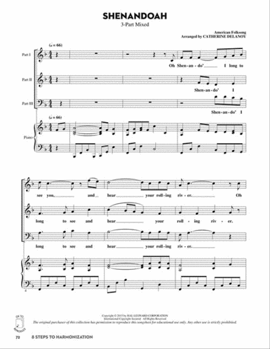 8 Steps to Harmonization Choir scores gallery preview page 8