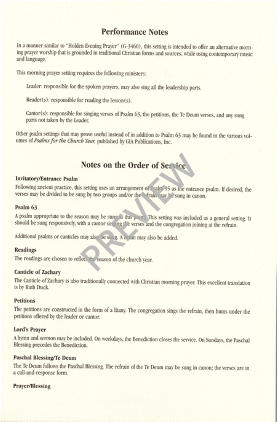 In the Morning I Will Sing Unison Choir scores gallery preview page 5