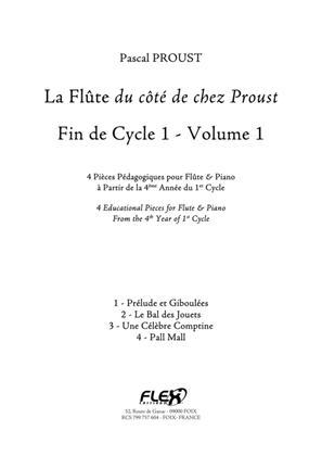 The Flute du cote de chez Proust - Level 3 - Volume 1