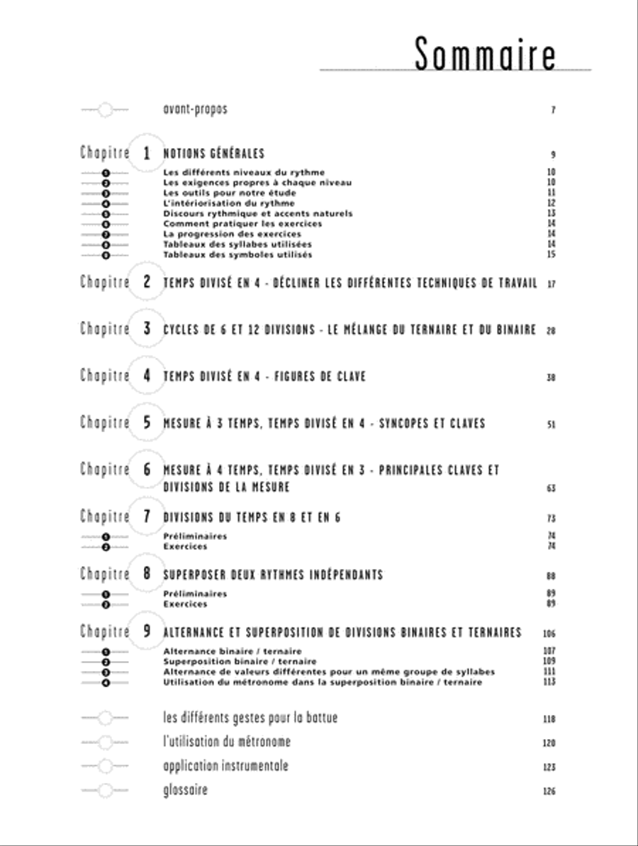 Les Cahiers du rythme - Volume 2: Binaire, ternaire et claves Score scores gallery preview page 3