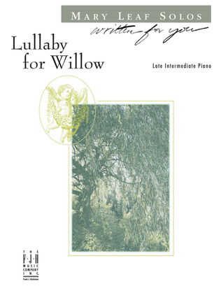 Book cover for Lullaby for Willow