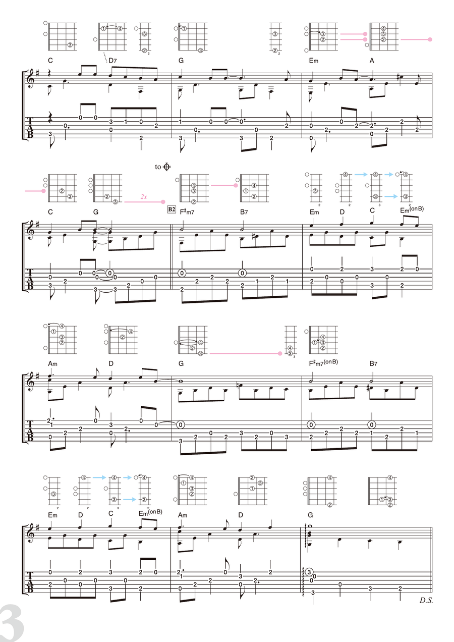 Yesterday Yesterday Acoustic Guitar scores gallery preview page 3