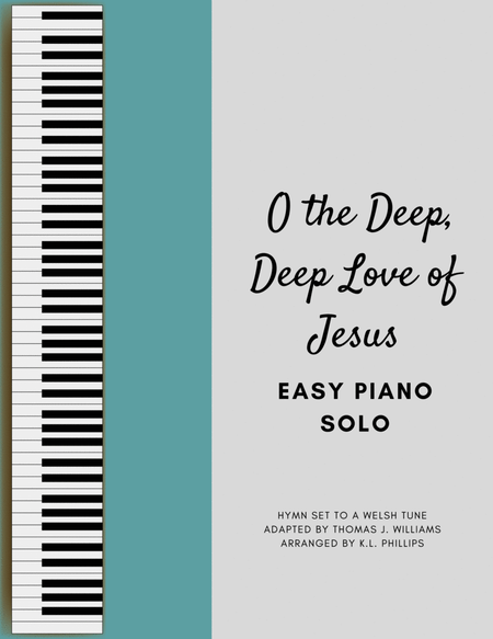 O the Deep, Deep Love of Jesus - Easy Piano Solo image number null
