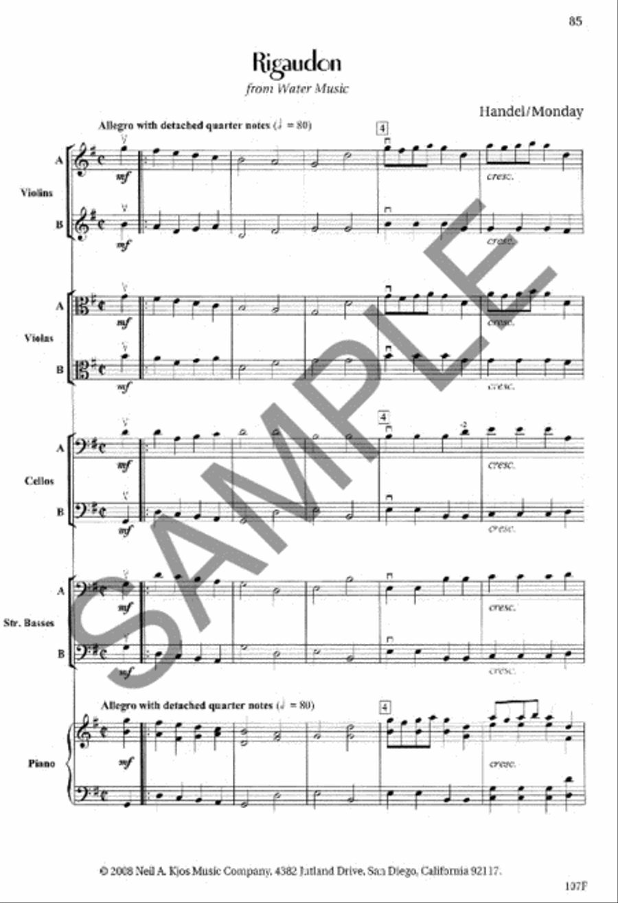 More Strings Extraordinaire! - Score Chamber Orchestra scores gallery preview page 2