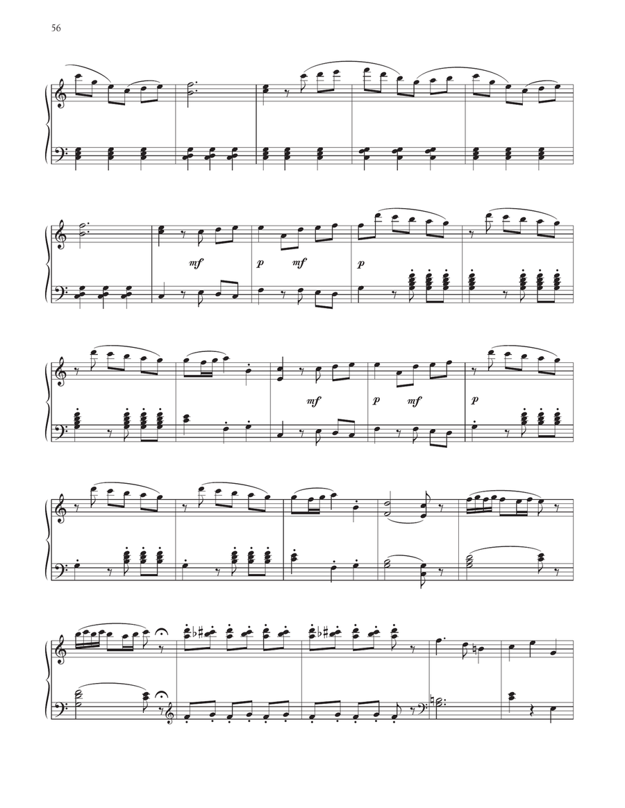 Vedrai, Carino Piano Solo scores gallery preview page 2