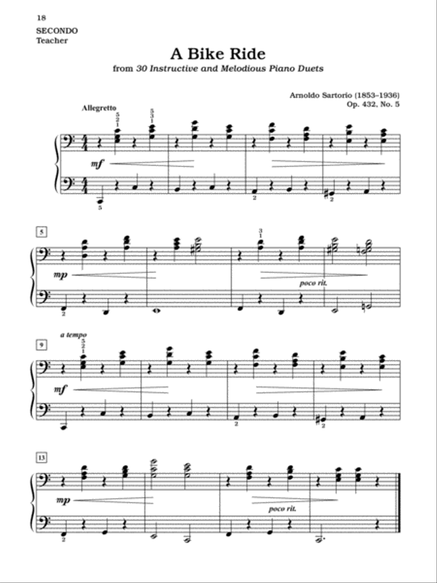 Masterwork Classics Duets, Level 1 Small Ensemble scores gallery preview page 4
