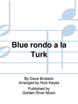 Book cover for Blue rondo a la Turk
